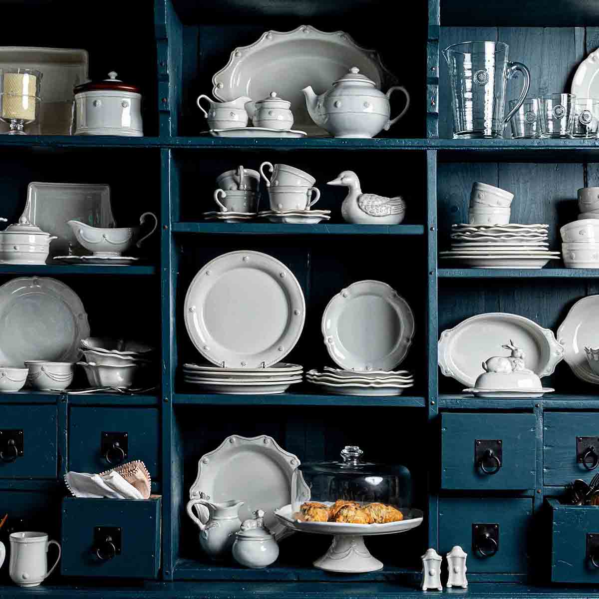 Shop Berry & Thread 4pc Setting - Whitewash online. – Shop Juliska