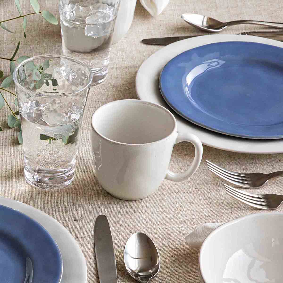 Puro Coupe 4pc Place Setting - Whitewash – Juliska