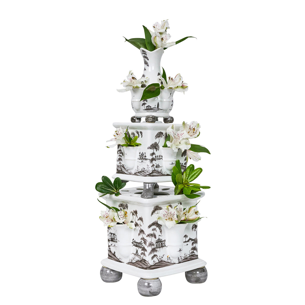 Country Estate Tulipiere Tower Set/3pc - Flint Grey – Shop Juliska