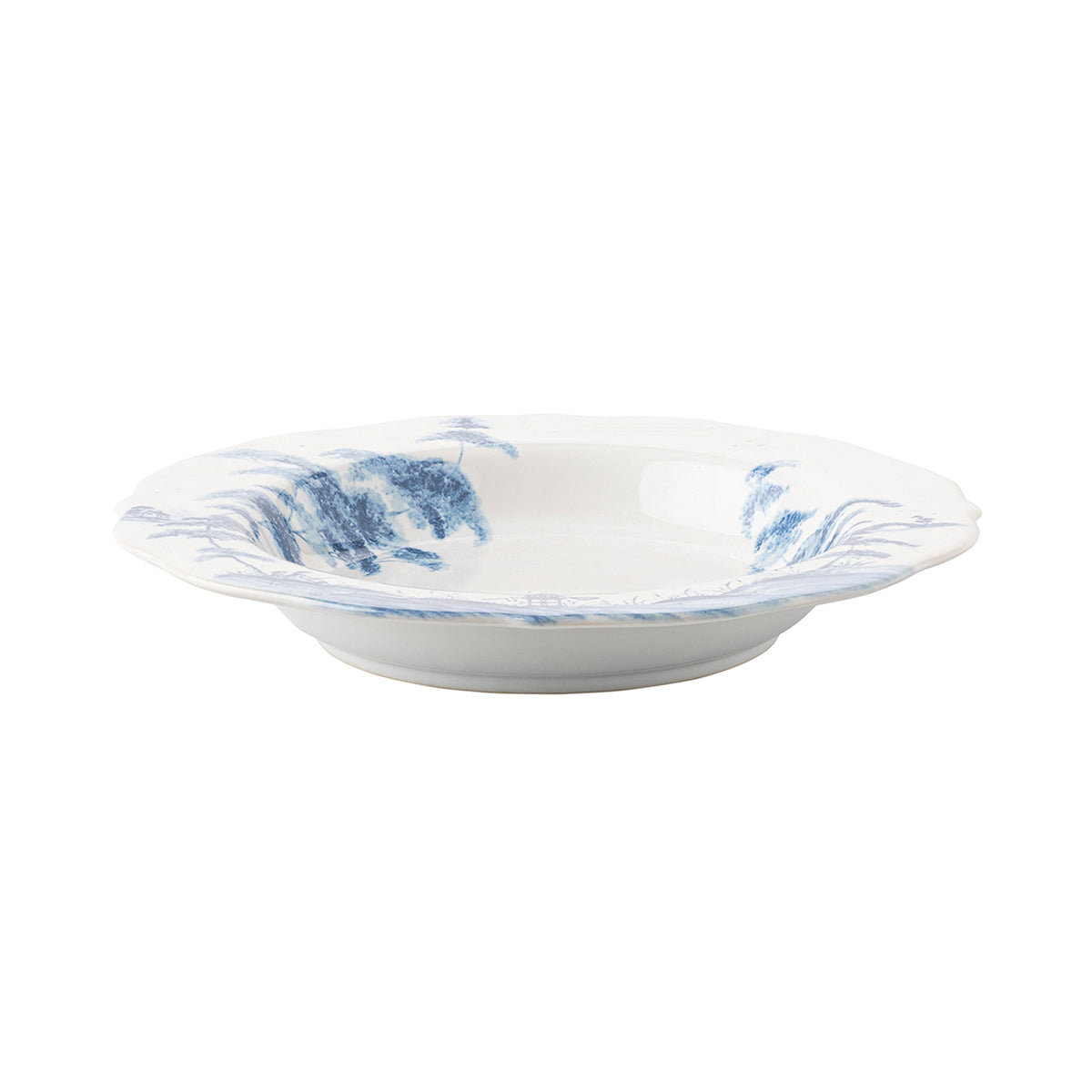 From our Country Estate Collection- Too much of a good thing is wonderful, like summer splashing, winter skating, and clandestine rendezvous at the boathouse. Ladle your mother's homemade chicken soup or pasta bolognese into these bowls, which are excellent for generous helpings. Featuring: the Boathouse.
