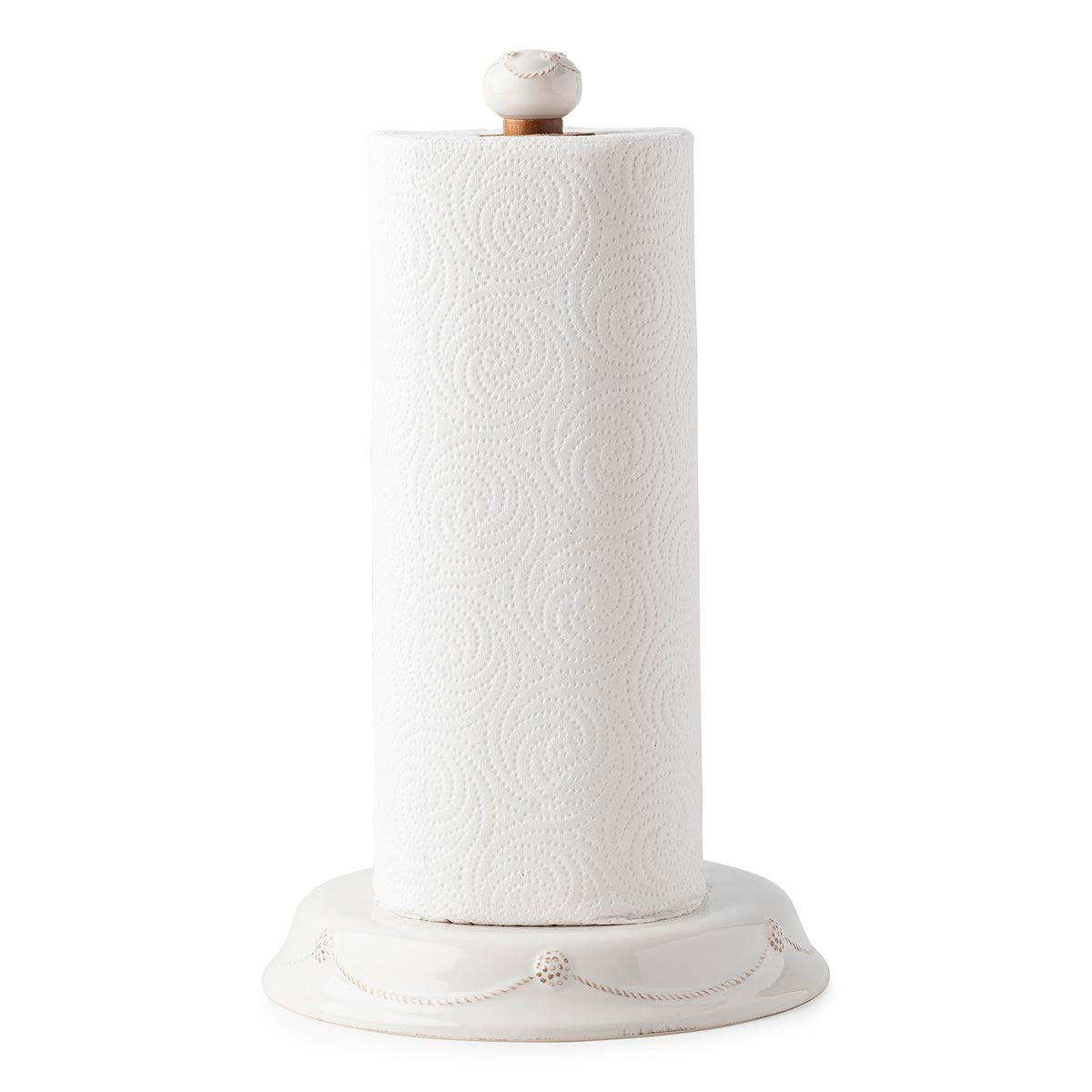 Berry & Thread Paper Towel Holder - Whitewash – Juliska
