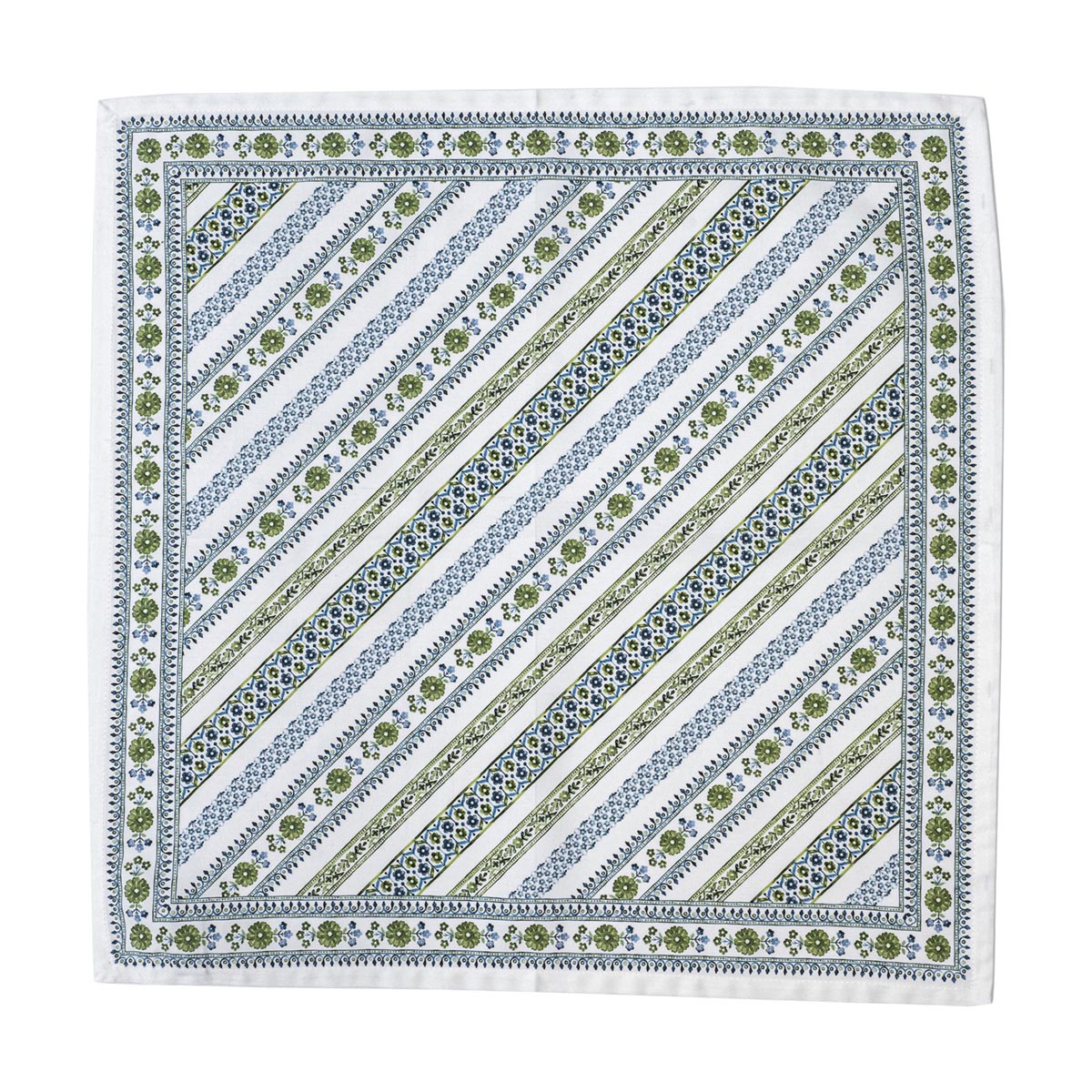 Seville Stripe Napkin - Green | Juliska – Shop Juliska