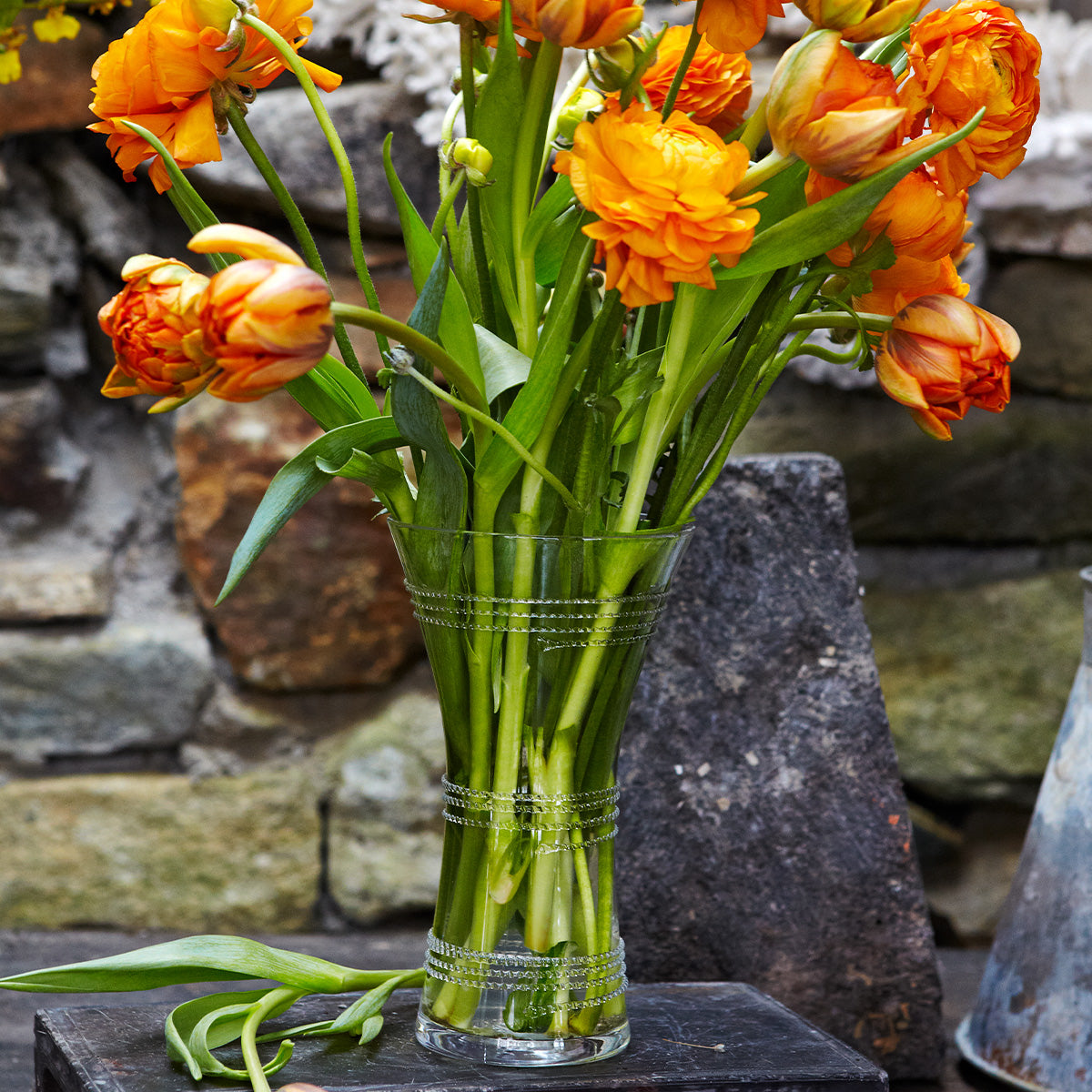 Ella 14" Corset Vase - alternate angle