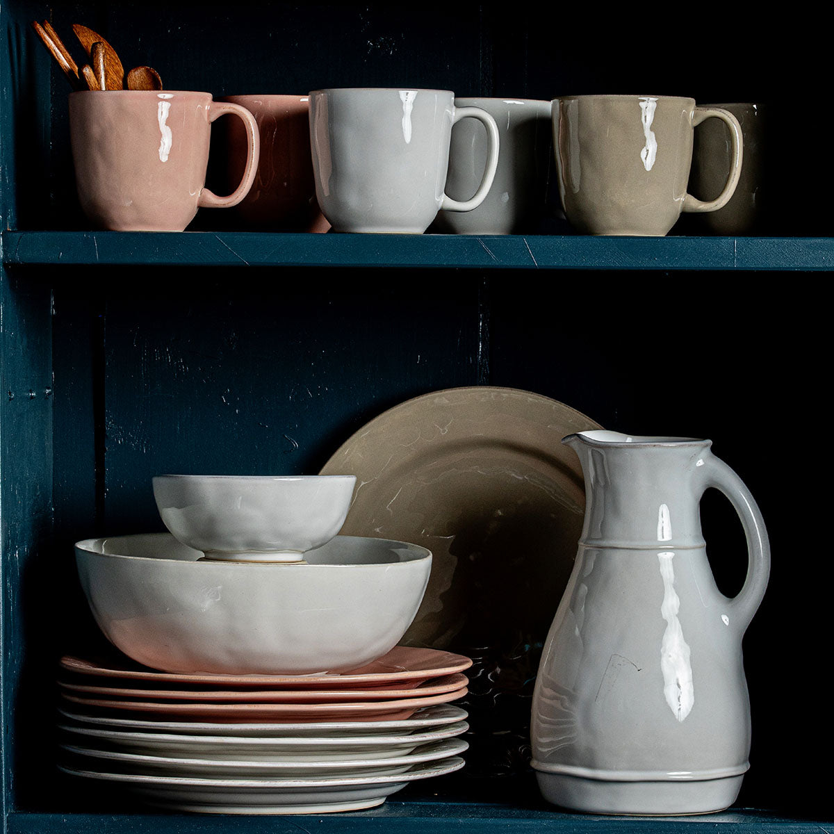 Puro Ceramic Pitcher - Whitewash – Juliska