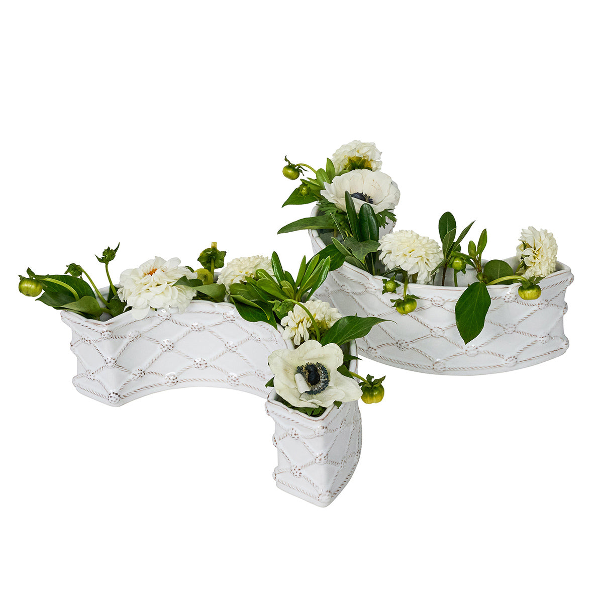 Berry & Thread Petite Parterre Garden Half Circle Vase Set/2