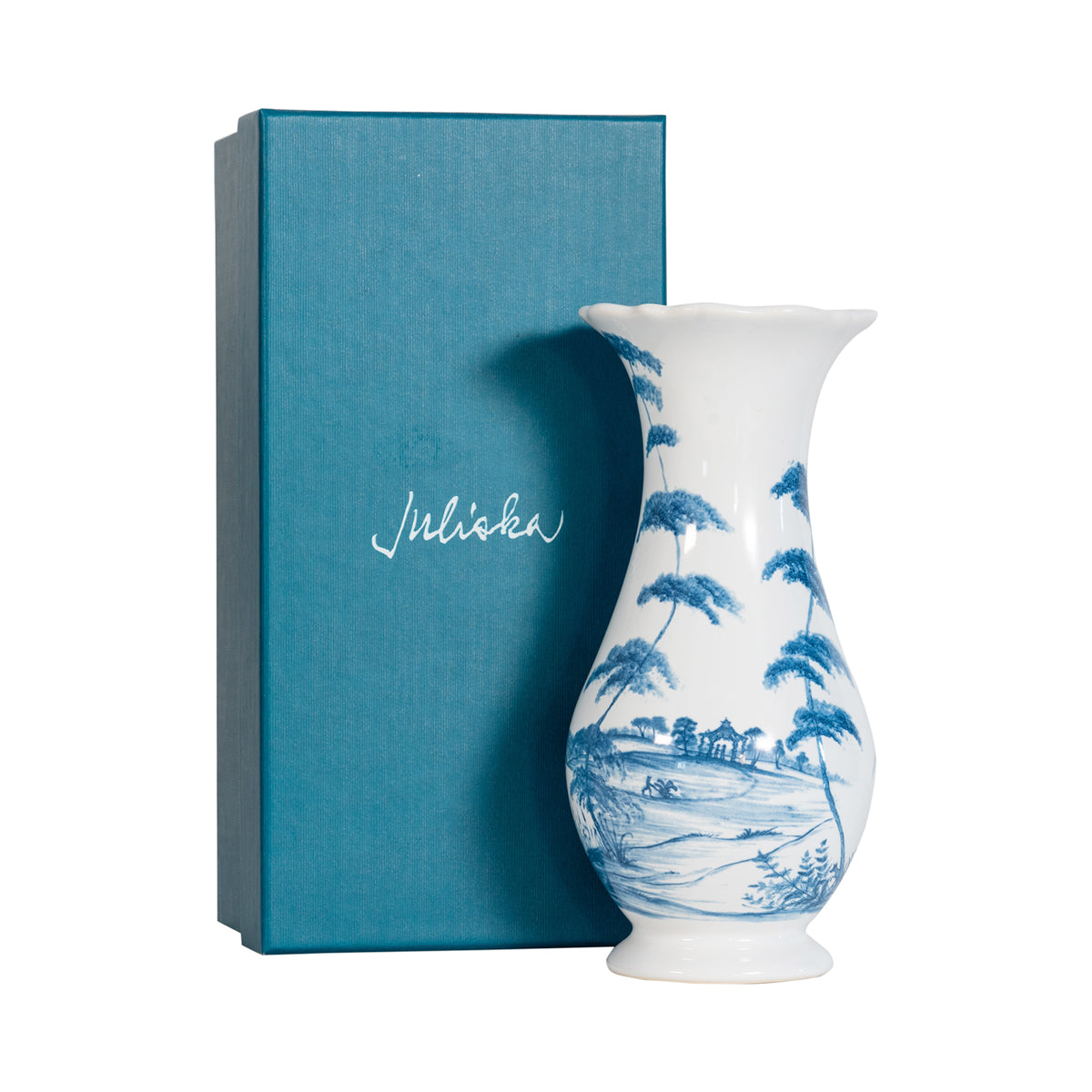 Country Estate Vase 9 in - Delft Blue | Juliska