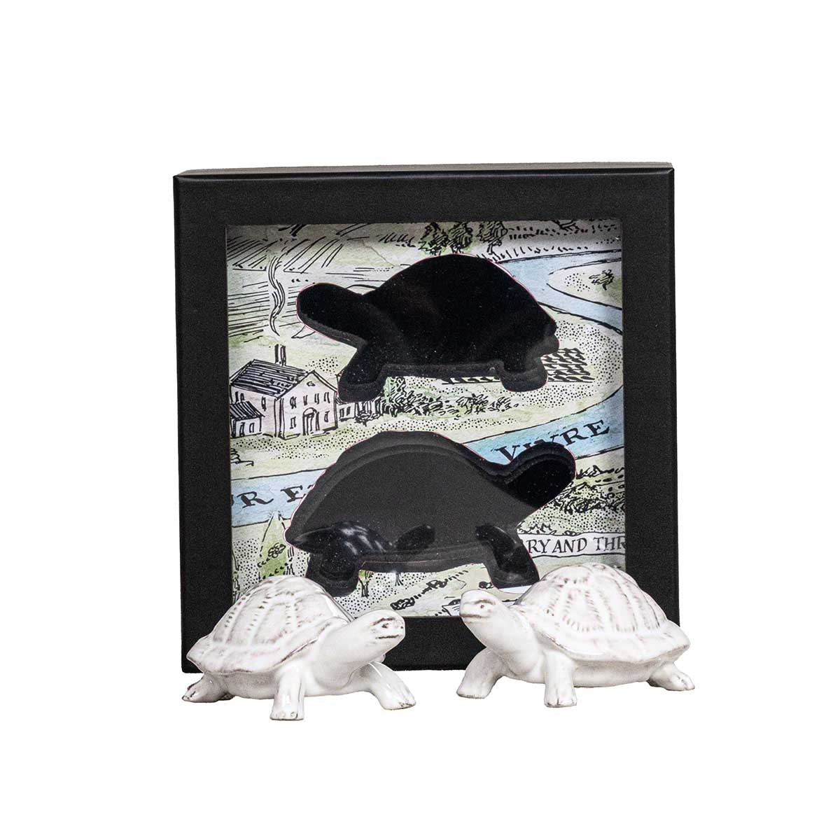 Clever Creatures Turtle Salt and Pepper Shakers Set-2pc – Juliska