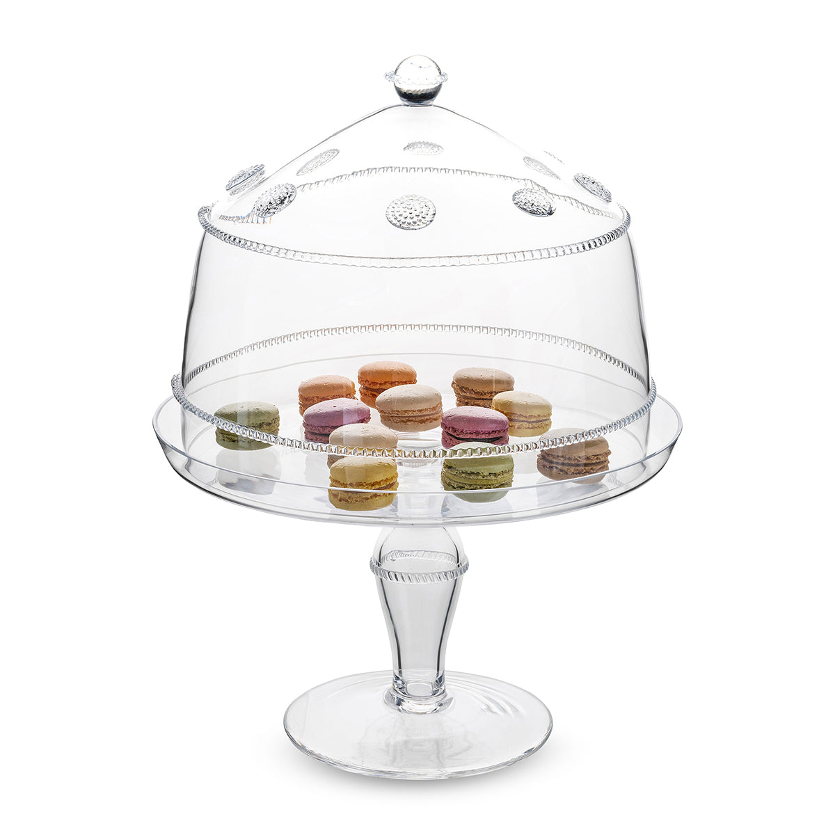 Isabella Cake Dome - styled table setting view