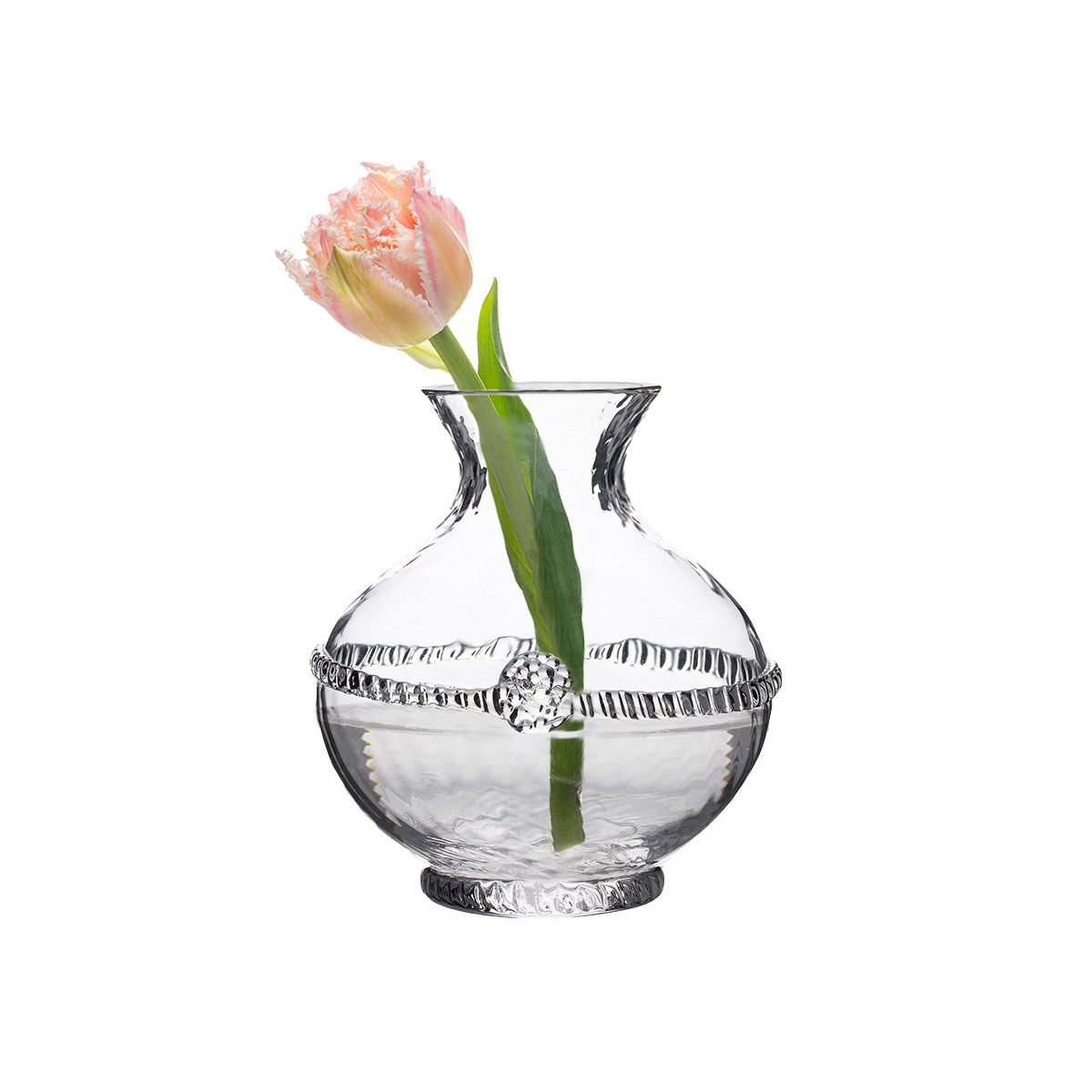 Graham 4.5" Petite Vase - styled table setting view