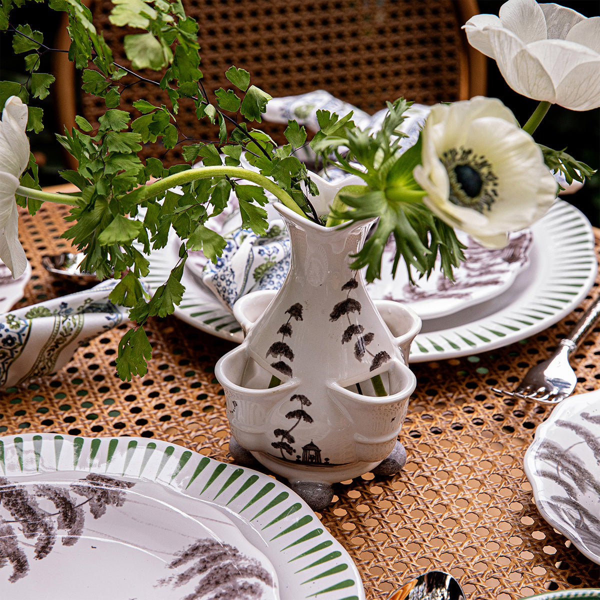 Country Estate 6 in Tulipiere Vase - Flint Grey – Juliska