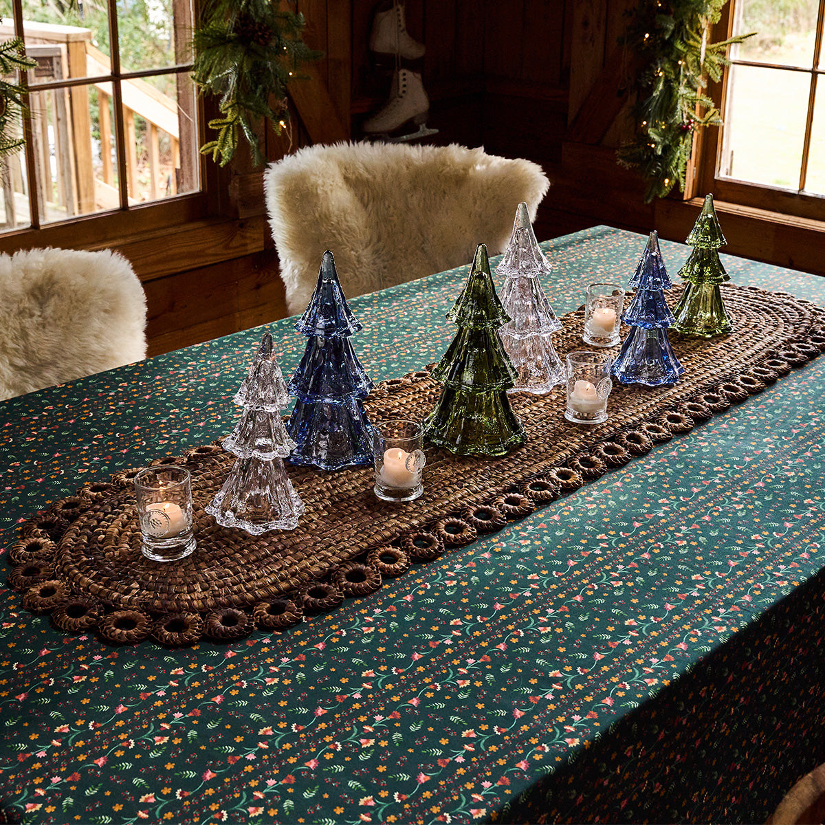 Rustic Ring 16 in x 60 in Table Runner - Natural – Juliska