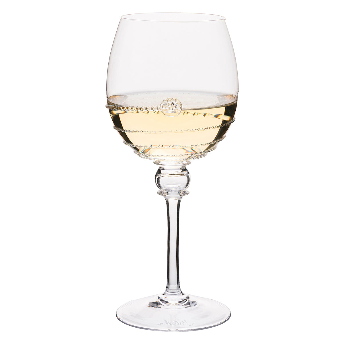 Amalia Full Body White Wine Glass - styled table setting view