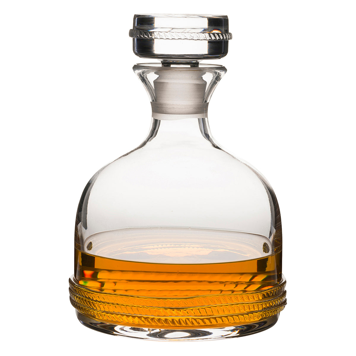 Dean Whiskey Decanter - styled table setting view