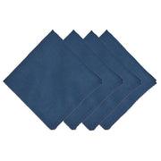 Berry Scallop Napkin Set/4 - Navy