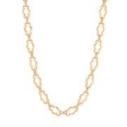 Maharani Petite Chain Necklace, 16"+2" - Clear Cubic Zirconia