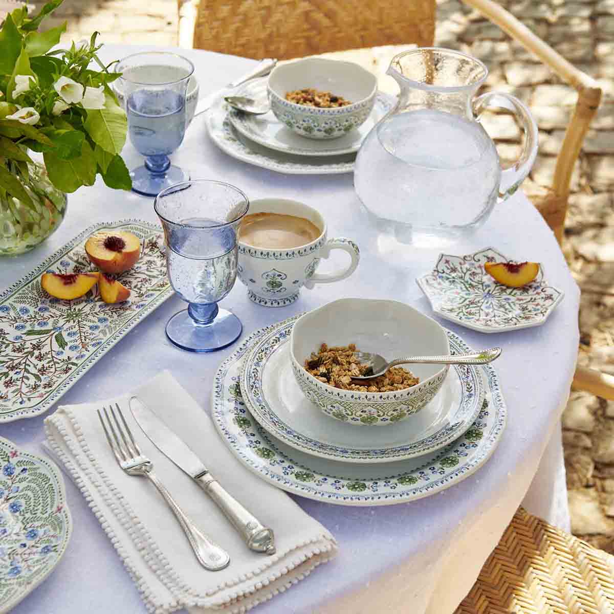 Villa Seville Breakfast Cup - Chambray – Juliska