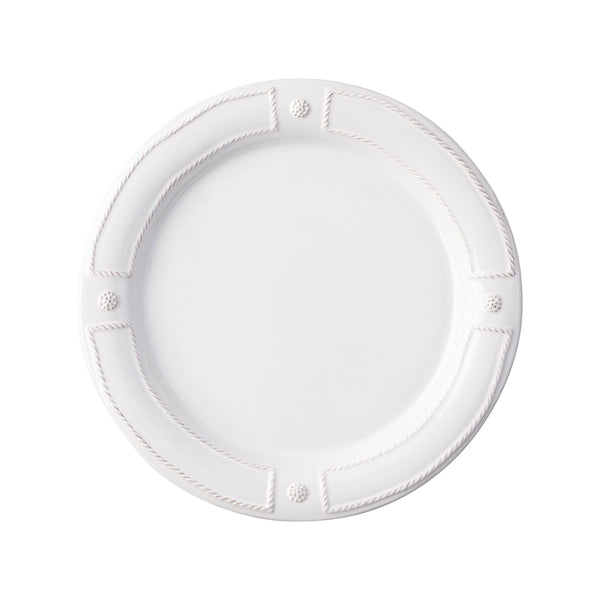 Berry & Thread French Panel Dessert-Salad Plate - Whitewash – Juliska