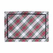 The perfect base to any setting this Holiday season, layer this placemat under your everyday all white placesettings for a festive pop of plaid, or pair with your favorite Holiday or Pewter Stoneware dinnerware sets to create a very merry tablescape for your Christmas dinner or annual Holiday party.