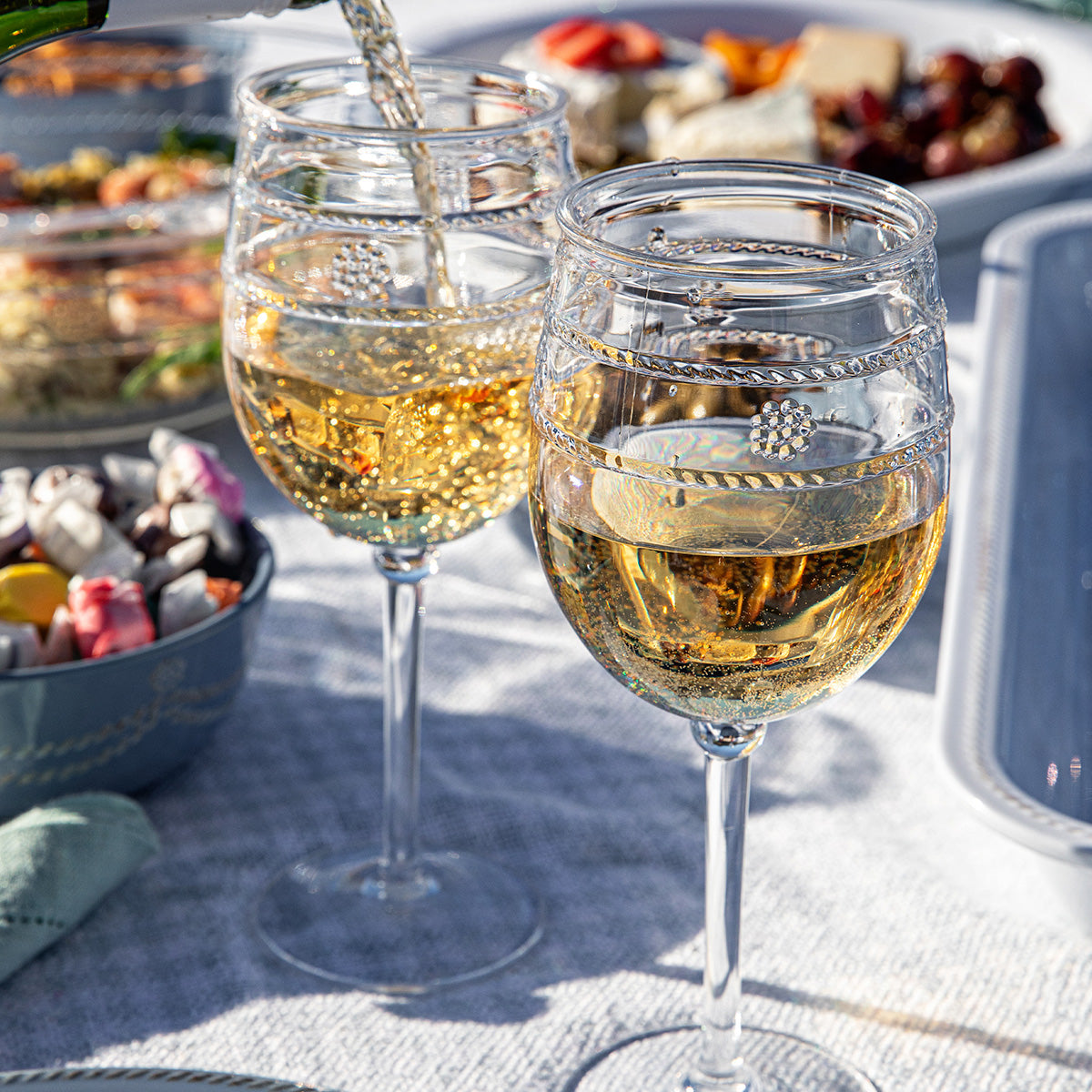 Isabella Acrylic Wine GlassSet-4 – Juliska