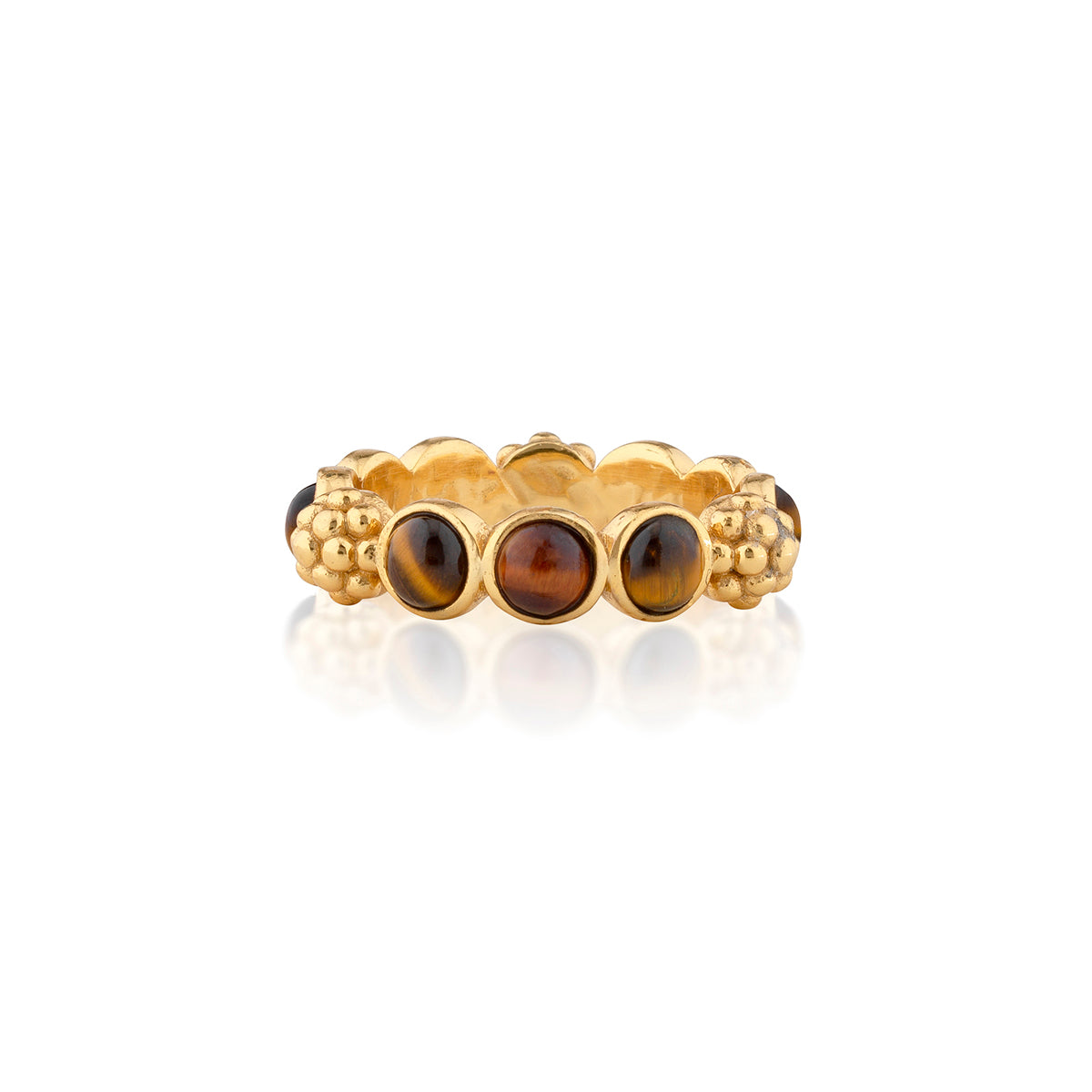 Berry Gem Ring - Tiger's Eye