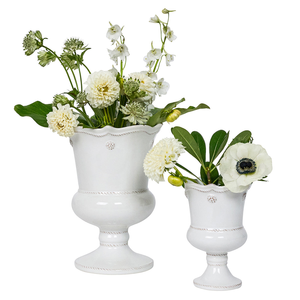 Berry & Thread Petite Parterre Garden 5 in Vase - Whitewash – Shop