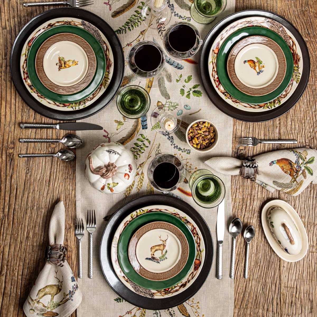 Forest Walk 18 in x 90 in Table Runner – Juliska