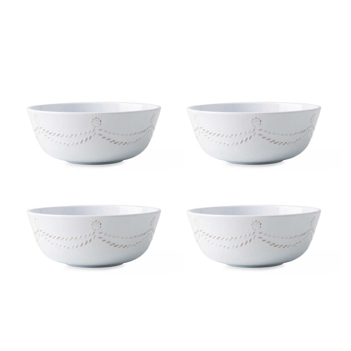 Whether you decide crunchy granola or a la mode, this Berry &amp; Thread cereal/ice cream bowl detailed with subtle thread and berries motif is super family-friendly and accessible for a sleepover sundae bar, morning breakfast or yogurt for snack time.