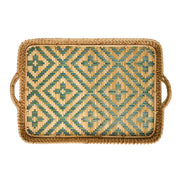 Chambray tray in chambray blue by Juliska