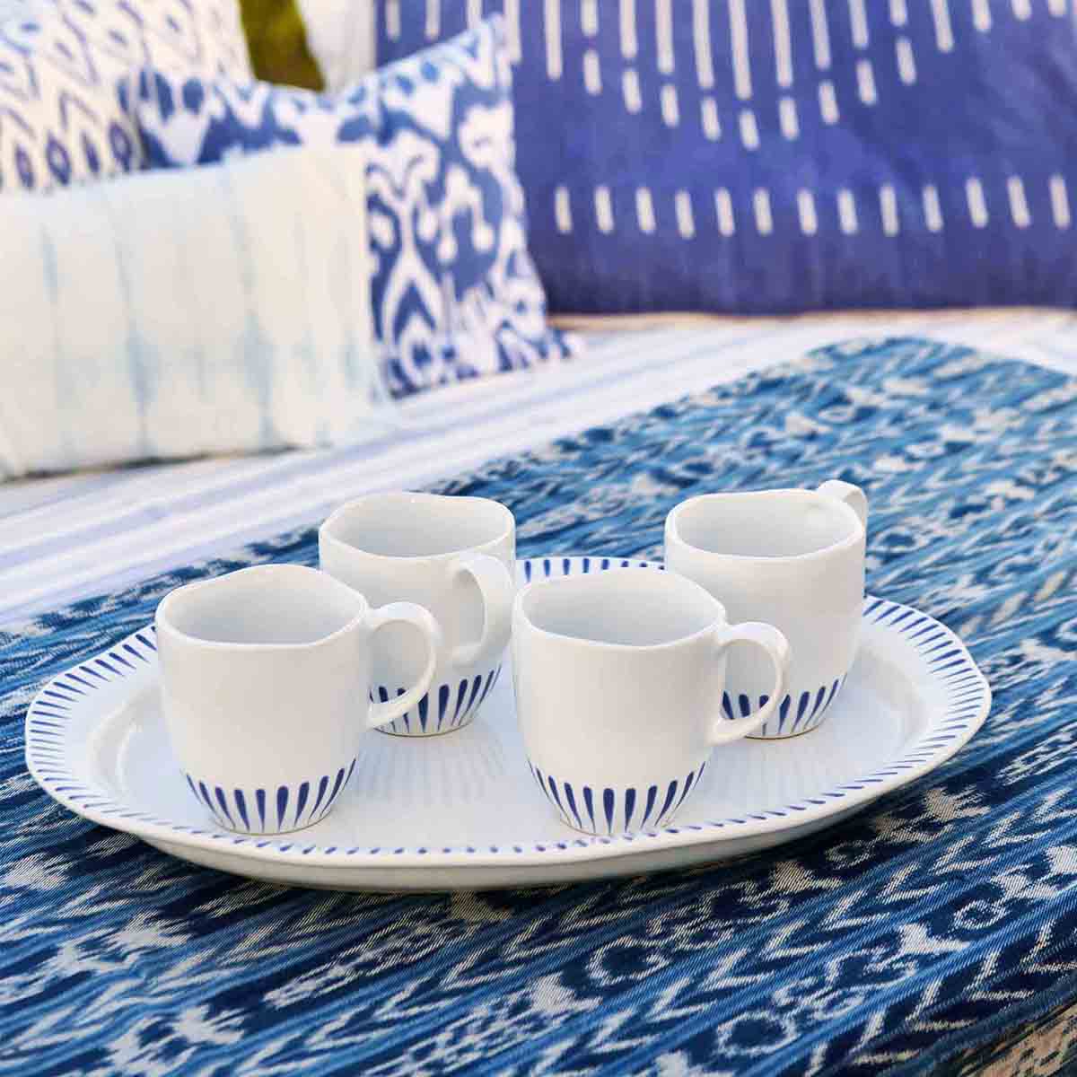 Sitio Stripe Mug - Delft Blue – Juliska