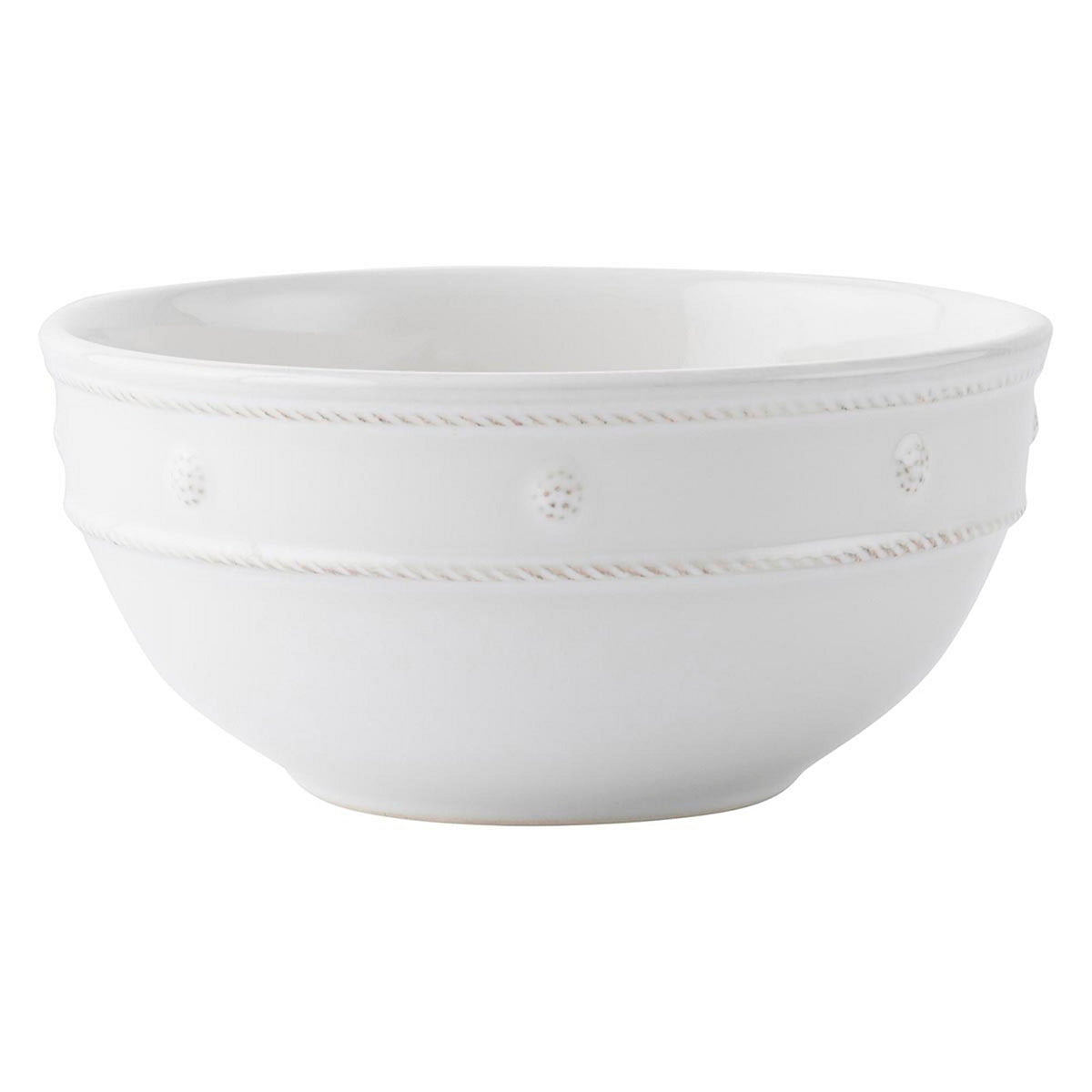Berry & Thread Nesting Serving Bowl Set/3pc - Whitewash , close up detail