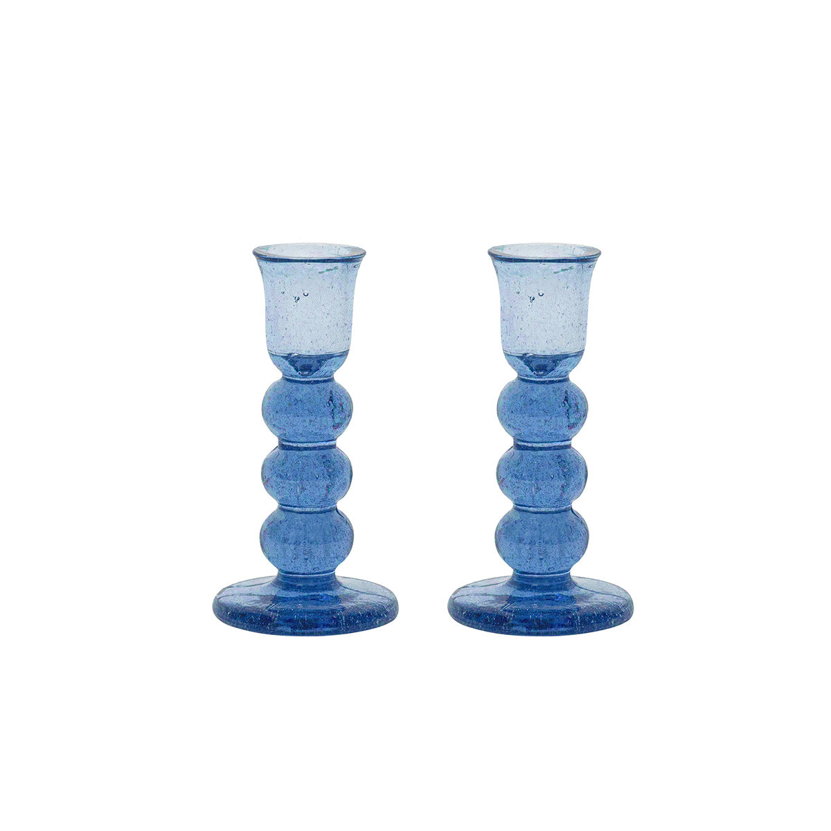 Provence 5" Candlestick Set/2 - Chambray - Chambray