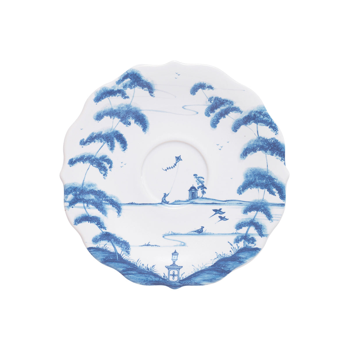 From our Country Estate Collection - Nestle our teacup upon its idyllic saucer, close your eyes, and sip away... Featuring Kite Fliers.