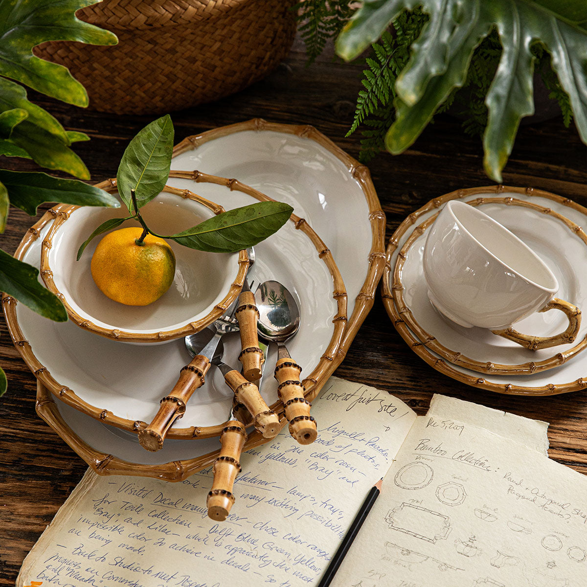 Bamboo Cereal-Ice Cream Bowl - Natural – Juliska