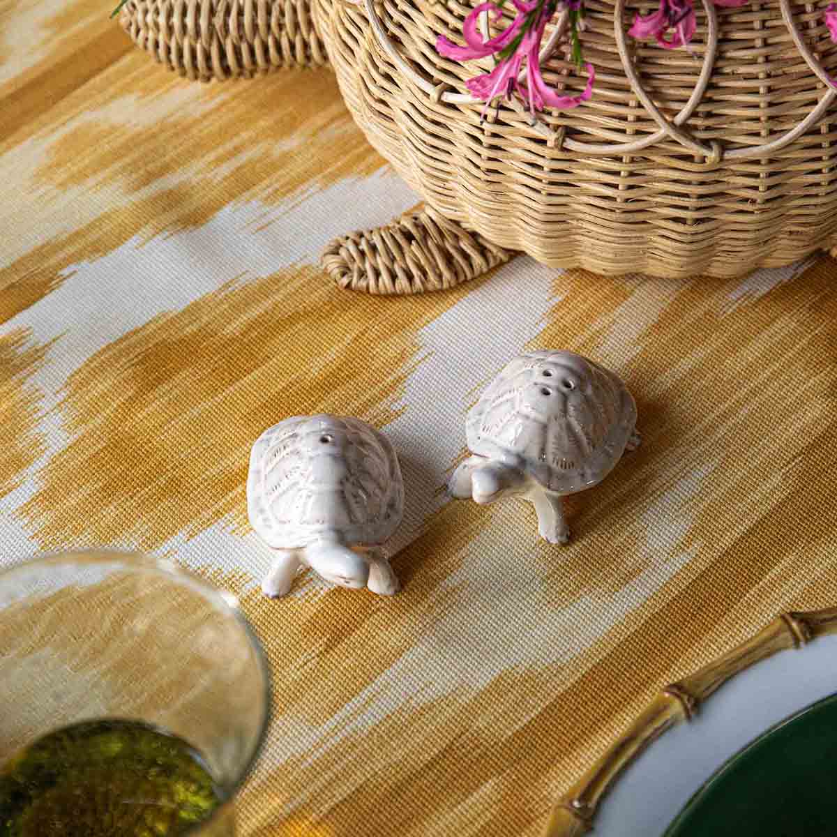 Clever Creatures Turtle Salt and Pepper Shakers Set-2pc – Juliska