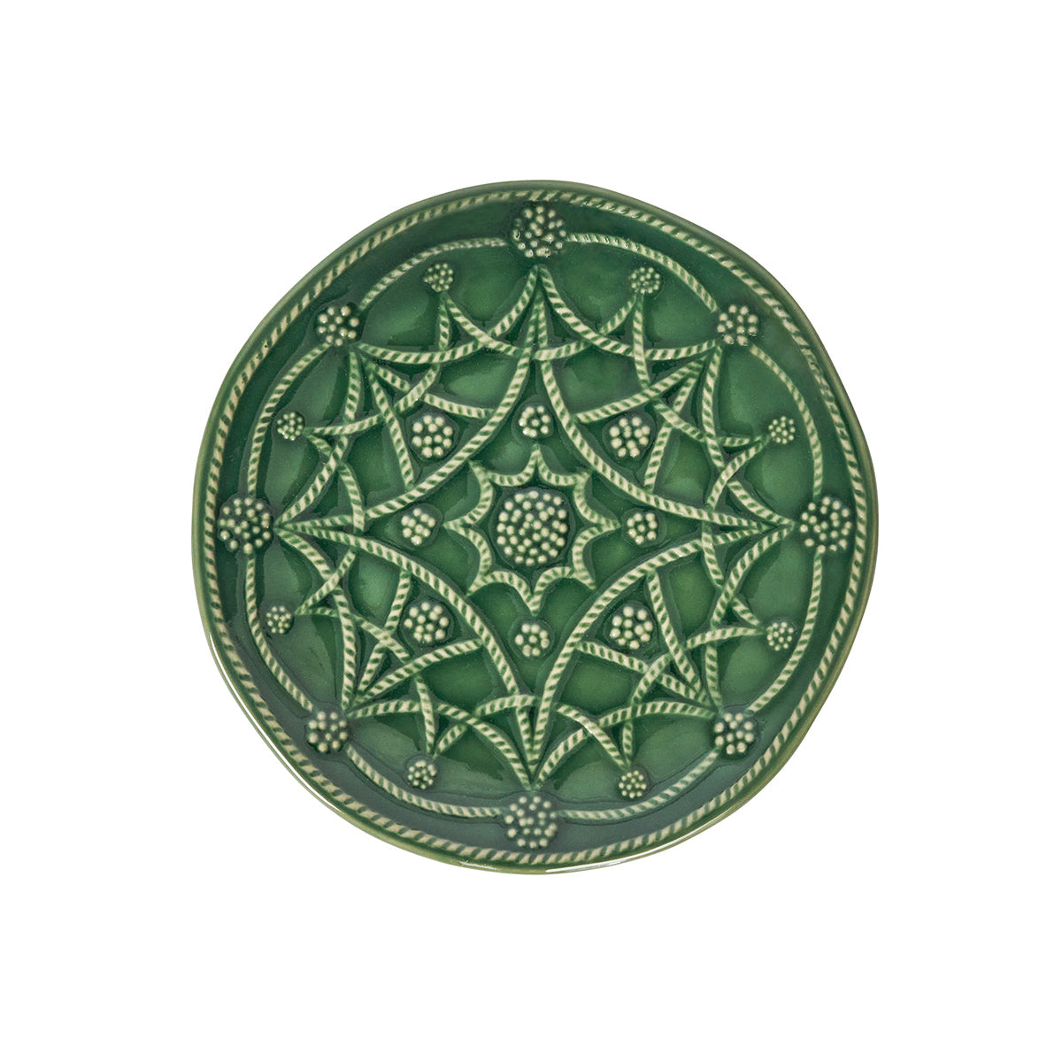 Jardins Du Monde Side/Cocktail Plate Assorted Set/4 - Basil – Juliska