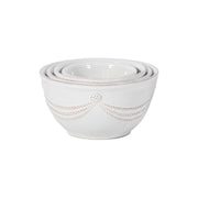 Berry & Thread Nesting Prep Bowl Set/4pc - Whitewash