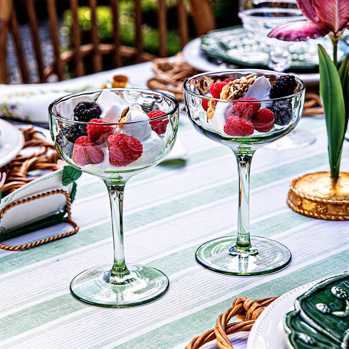 Puro Cocktail Coupe Set/2 - Basil – Juliska
