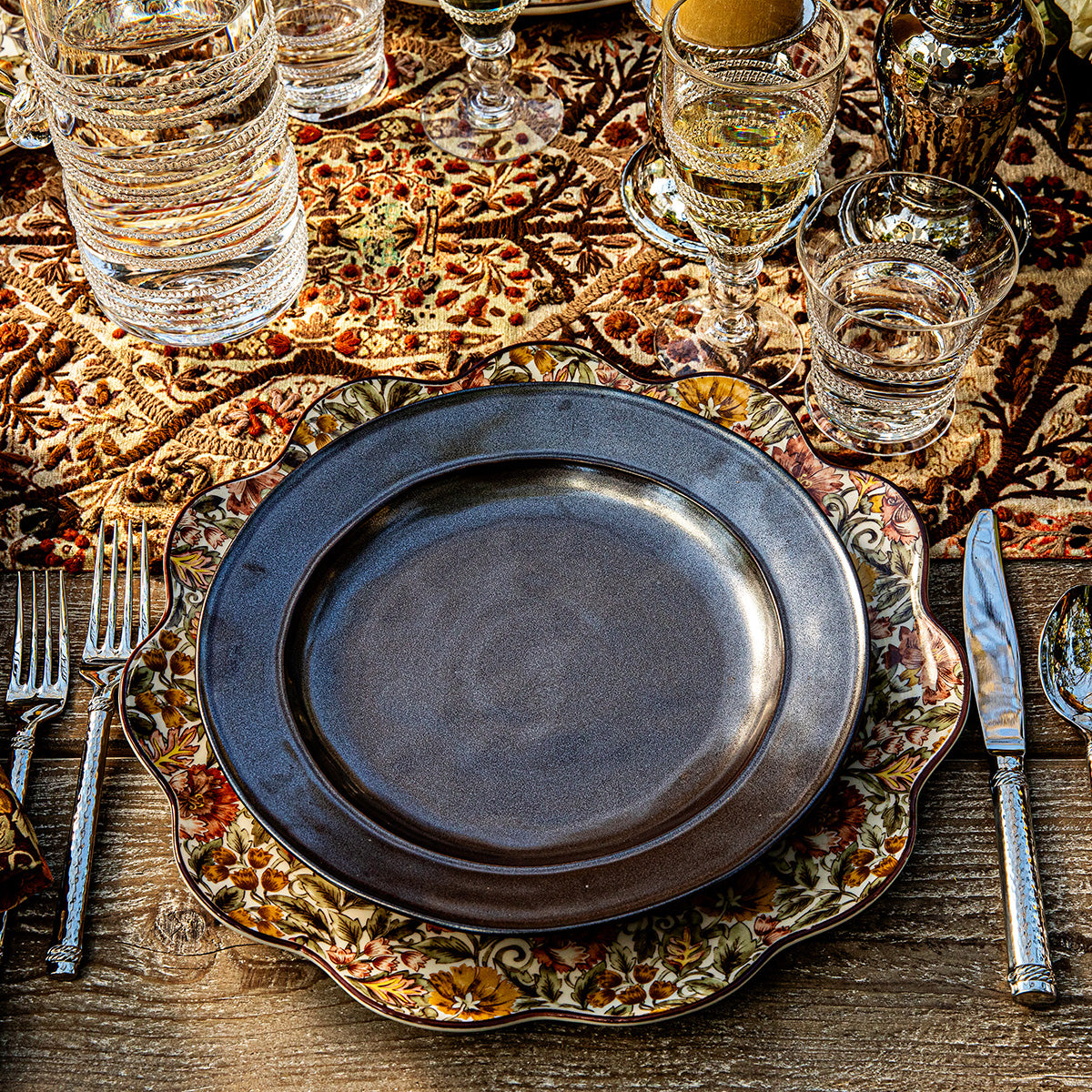 Pewter Stoneware Dinner Plate – Shop Juliska