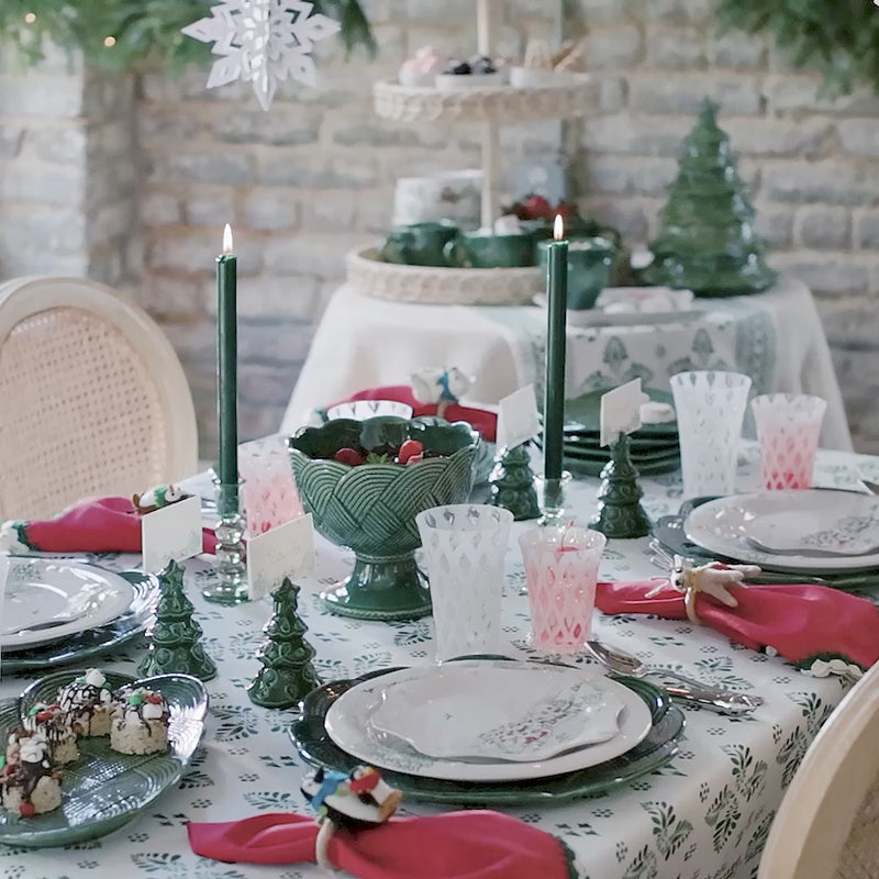 Load video: Video of a Christmas themed dinner party