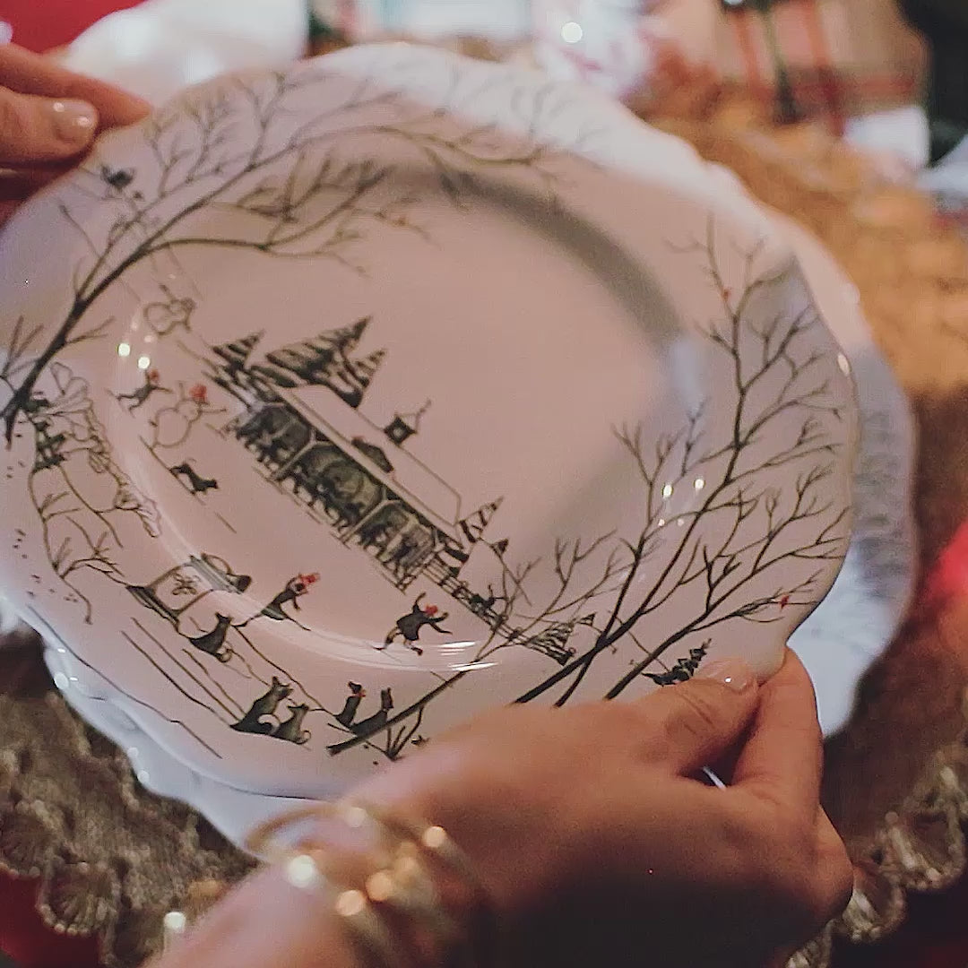 Load video: Video of Winter Wonderland dinner party