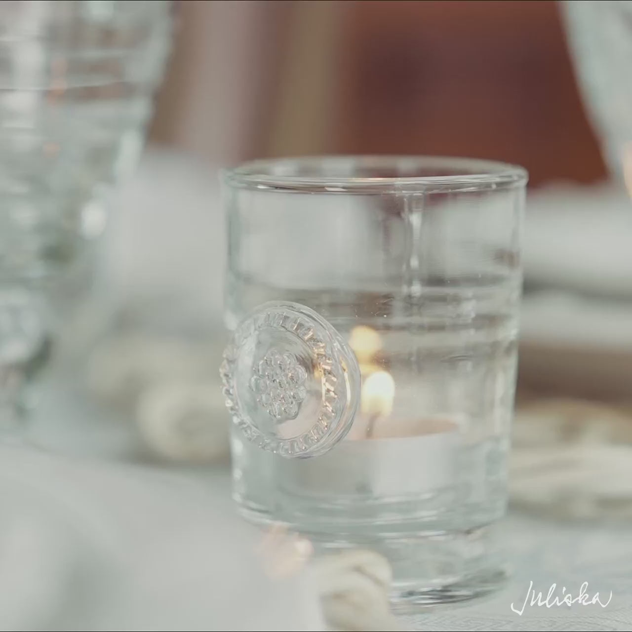 Load video: Video of Berry and Thread Ceramics Being Served at Dinner Party