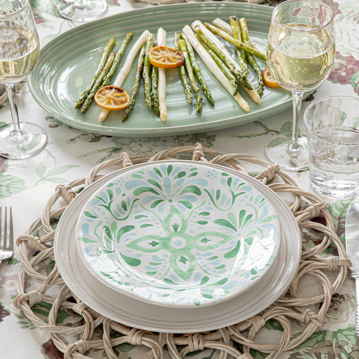 Iberian Dessert/Salad Plate - Sage | Juliska – Shop Juliska