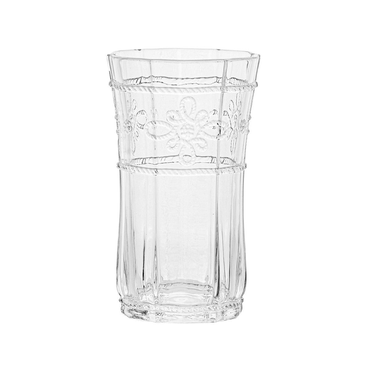 This elevated tumbler is the epitome of a garden party in a glass. Made of shatterproof acrylic and adorned in our opulent Jardins Du Monde motif inspired by the world’s most lovely gardens, it is irresistibly pretty and practical. Designed in a multipurpose size to house whatever refreshing drink you want to sip outdoors, from sparkling wine spritzers to Arnold Palmers. 