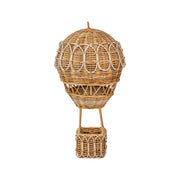 Reminiscent of found treasures from a Provencal French market, this whimsical wicker statement piece is a wonderful addition to any entertaining enthusiast’s trove, ready to take decorating dreams to new heights. Made from sturdy woven rattan, the basket can stand alone on the table as a centerpiece or hang aloft from its convenient hook. Rustic and romantic, it is especially enchanting when filled with floral arrangements and festooned with coordinating ribbons.