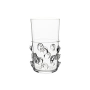 From our Florence Collection- Redesigned for ease of use, the historic bohemian 'prunt' motif of indulgent droplets on this substantial tumbler are opulent, fun and irresistibly tactile.