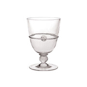 From our Graham Collection - Any beverage positively sparkles when seen through our clear beveled goblet. Elevate a simple glass of ice water to new heights when offset by candlelight for a shimmering and romantic table setting.