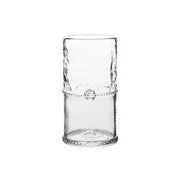 From our Graham Collection - This tall drink of water is neatly trimmed and beveled for a splash of understated elegance that provides just the right amount of dazzle. Lovely for iced tea at a summer Ladies Luncheon or to unwind with your favorite gin fizz, or cocktail at the end of a long day.
