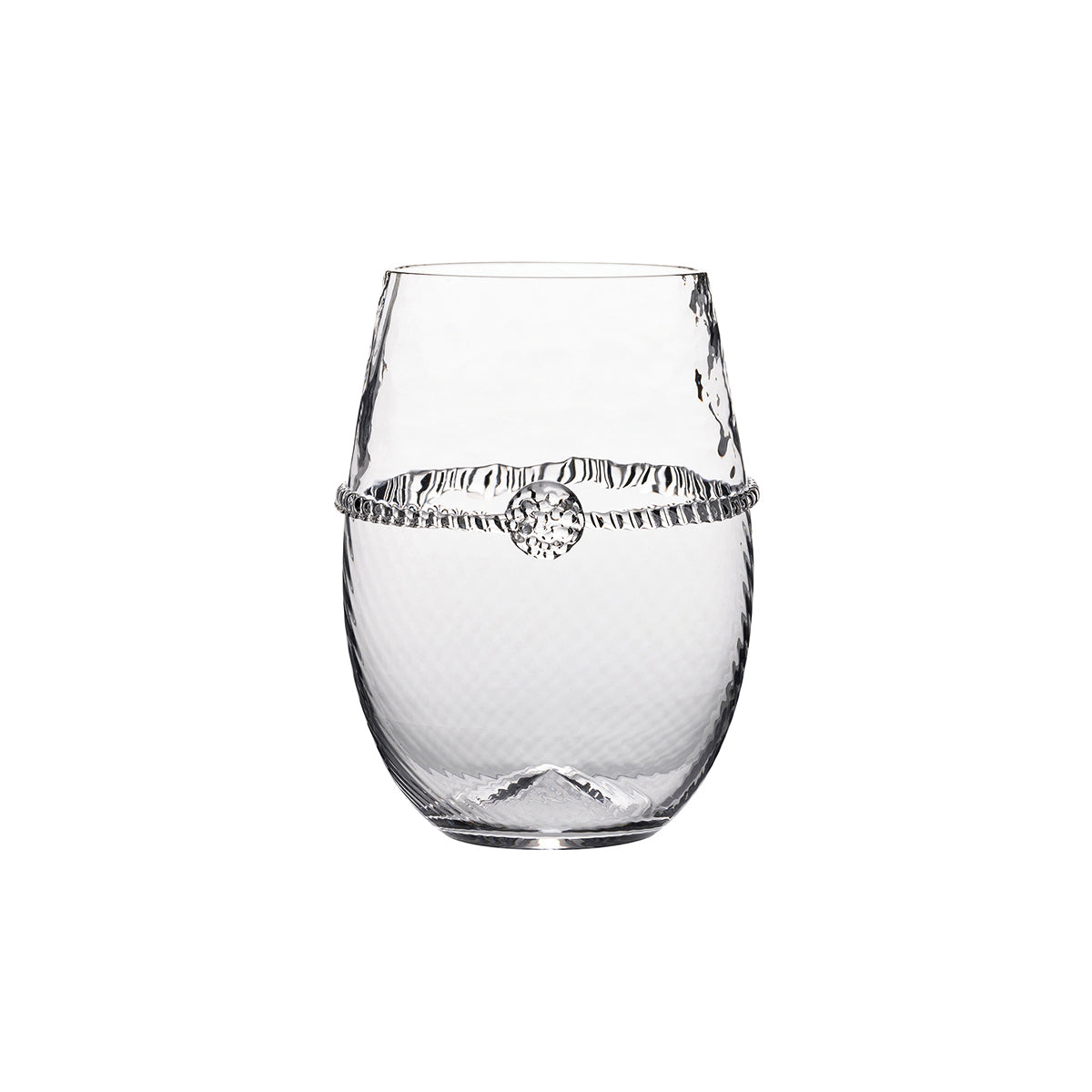 From our Graham Collection - Stunning optic glass catches the sun as you enjoy a crisp white wine or chilled cocktail on a summer afternoon. This modern essential adds sparkle to your everyday dining.