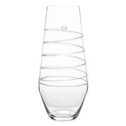 A sleek addition to our Amalia Collection, the cylindrical, eye-catching shape this spiral vase is the perfect height for varied bunches and blooms, such as roses, delphiniums or peonies.