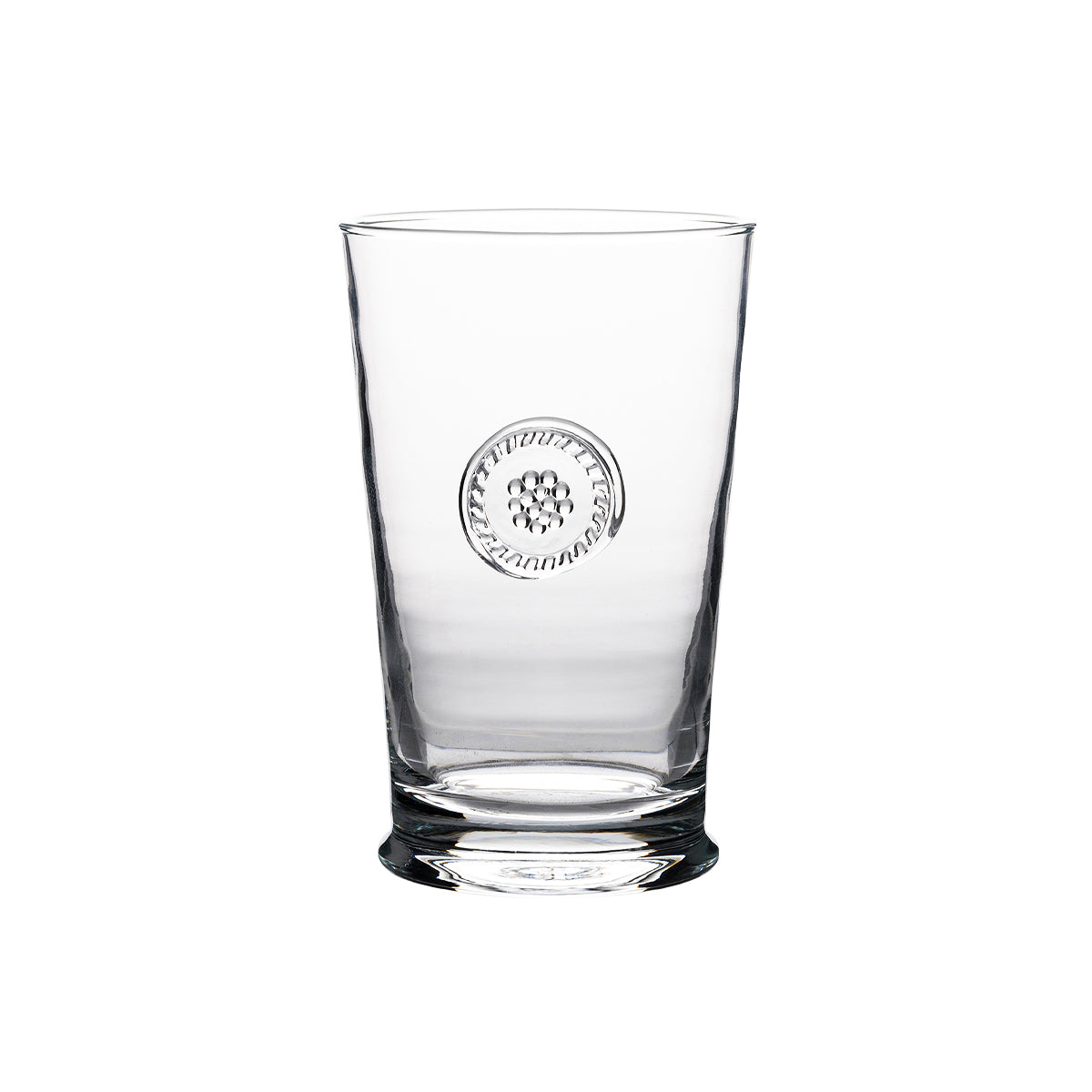 From our Berry & Thread Collection - Fizz, swizzle, sip, relax. Our handsome highball crafted in Portugal from mouth blown glass is a celebrated treat at the end of your day. Thicker glass and elegant style make this versatile and classic vessel an essential addition to your everyday drinkware collection.